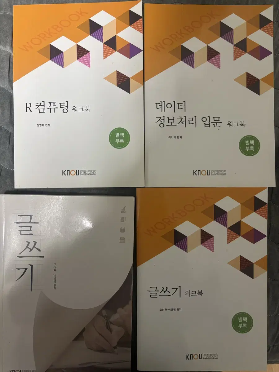 [방통대] 교재 새 책: R컴퓨팅/데이터정보처리 입문/글쓰기